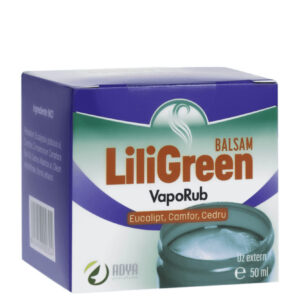 Liligreen Vaporub Balsam, 50 ml, Adya Green Pharma
