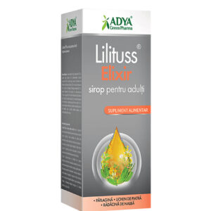 Lilituss Elixir Sirop pentru Adulti, 200 ml, Adya Green Pharma