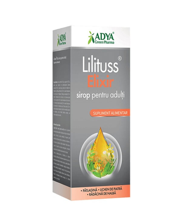 Lilituss Elixir Sirop pentru Adulti, 200 ml, Adya Green Pharma