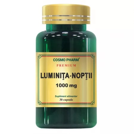 Luminita Noptii Premium, 1000mg, x30 Capsule, Cosmopharm