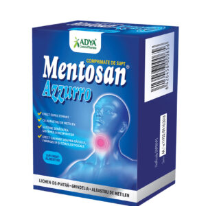 Mentosan Azzurro, 21 Comprimate, Adya Green Pharma