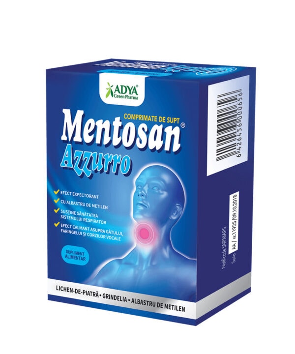 mentosan-azzurro-21-comprimate-adya-green-pharma-o34673-farmacia-morpheus Mentosan Azzurro, 21 Comprimate, Adya Green Pharma