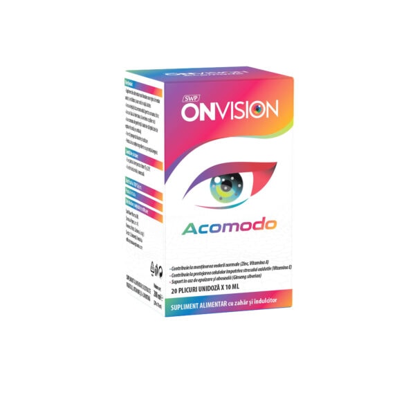 Onvision Acomodo, 20 Plicuri x 10 ml, Sun Wave Pharma