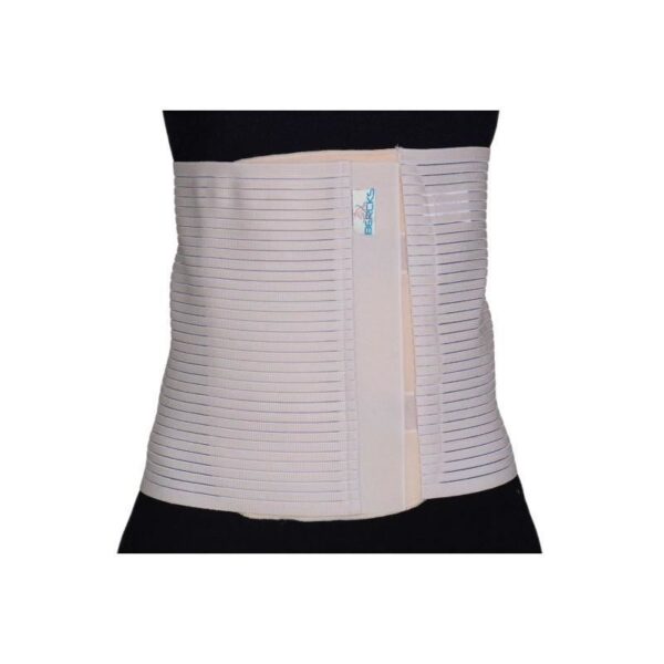 Orteza Lombosacrala-Lombostat, Centura Abdominala Bej/Negru, XXL
