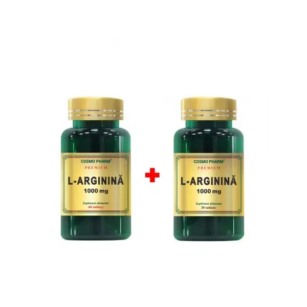 L-Arginina, 60+30 Capsule, Cosmopharm
