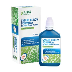 Smart Burov Formula Solutie, 120 ml, Adya Green Pharma