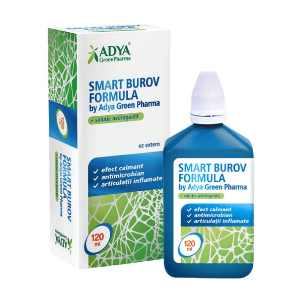 Smart Burov Formula Solutie, 120 ml, Adya Green Pharma