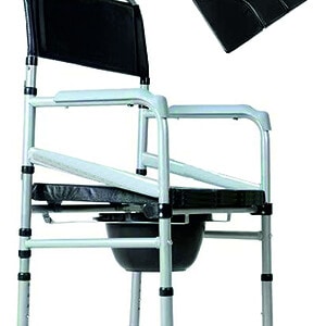 WC de Camera Fix/Pliabil cu Sezut Plat, x 1 Bucata