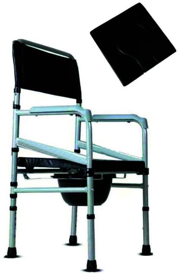 WC de Camera Fix/Pliabil cu Sezut Plat, x 1 Bucata