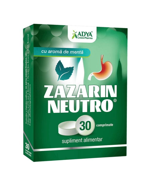zazarin-neutro-menta-30-comprimate-adya-green-pharma-o35043-farmacia-morpheus Zazarin Neutro Menta, 30 comprimate, Adya Green Pharma