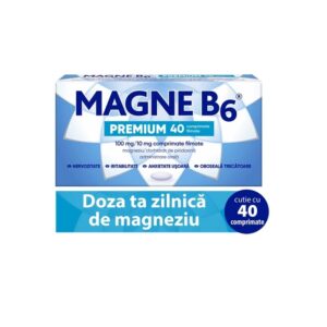 agne-b6-premium-100-mg-10-mg-40-comprimate-filmate-sanofi-o32506-farmacia-morpheus Magne B6 Premium, 100 mg/10 mg, 40 Comprimate Filmate, Sanofi