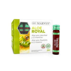 Aloe Royal Aloe Vera + Laptisor de Matca + 12 Vitamine, 20 Fiole, Marnys