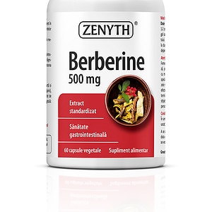 Berberine, 500 mg, 60 Capsule, Zenyth
