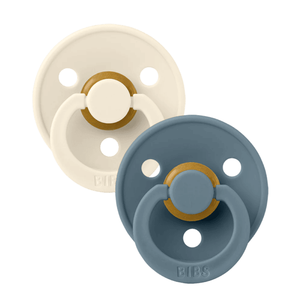 bibs-set-2-suzete-colour-ivory-petrol-0-6l-size-1-latex-o36285-farmacia-morpheus BIBS Set 2 Suzete Colour Ivory/Petrol, 0-6L (Size 1), Latex