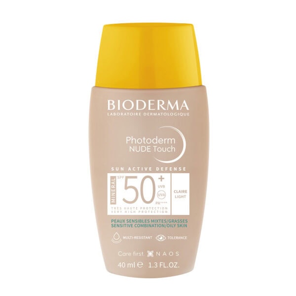 BIODERMA Photoderm Nude Touch Mineral Deschis SPF50+, 40 ml