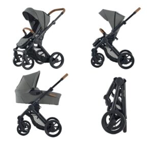 Carucior Evo Discovery Moss + Landou + Adaptori Scoica, Mutsy
