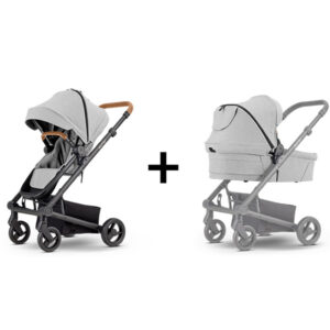 Carucior Nexo+ Sistem 2 în 1, Concrete, Mutsy