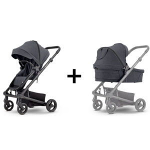 Carucior Nexo+ Sistem 2 în 1, North Black, Mutsy