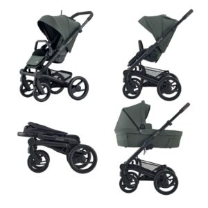 Carucior Nio Pine Green + Landou + Adaptori Scoica, Mutsy