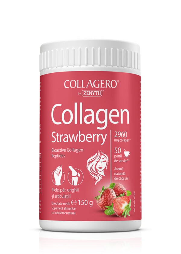 Collagen Strawberry, 150 g, Zenyth