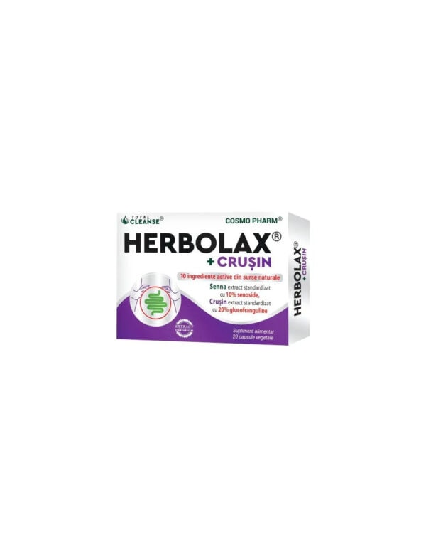 Herbolax + Crusin, 20 Capsule Vegetale, Cosmopharm