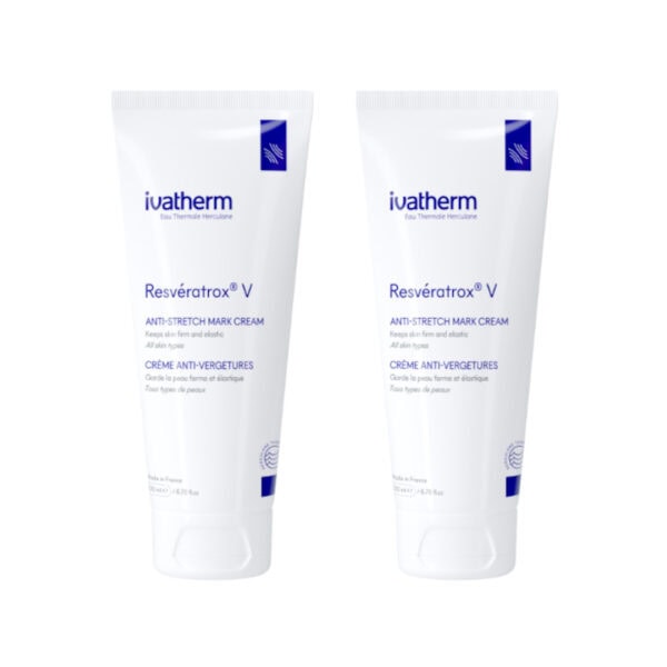 IVATHERM Pachet 1+1, Resveratrox V Crema Antivergeturi, 200 ml + 200 ml