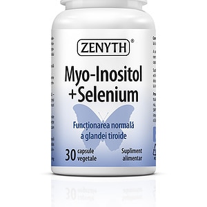 Myo-Inositol + Seleniu, 30 Capsule, Zenyth