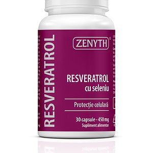 Resveratrol cu Seleniu, 30 Capsule, Zenyth