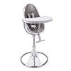 Scaun de Masa Fresco, Silver, Snakeskin Grey, Bloom