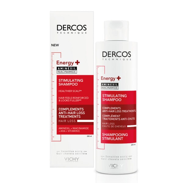 VICHY Dercos Sampon Energy+  cu Aminexil, 200 ml