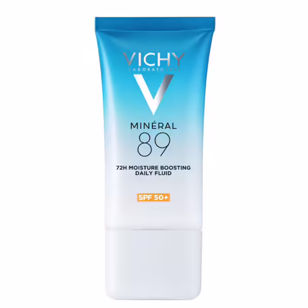 VICHY Mineral 89 Fluid Hidratant 72H cu Protectie Solara, 50 ml