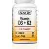 Vitamina D3 + K2, 30 Capsule, Zenyth