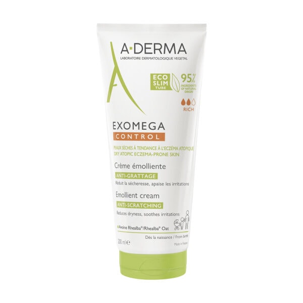ADERMA Exomega Control Crema Emolienta, 200 ml
