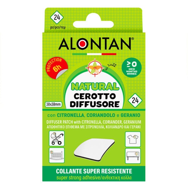 Alontan Natural Plasturi-Difuzor, 24 bucati, Master Aid