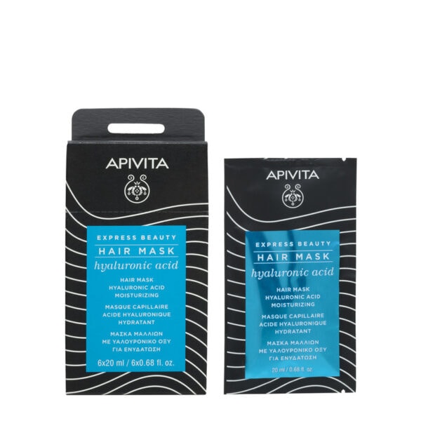 APIVITA, Masca Hidratanta Pentru Par Hair Express, 20 ml