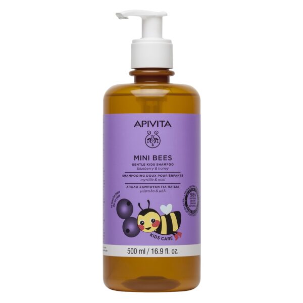 APIVITA Sampon Copii Afine si Miere, 500 ml