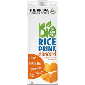 Bautura Ecologica din Orez cu Migdale, 1000 ml, The Bridge