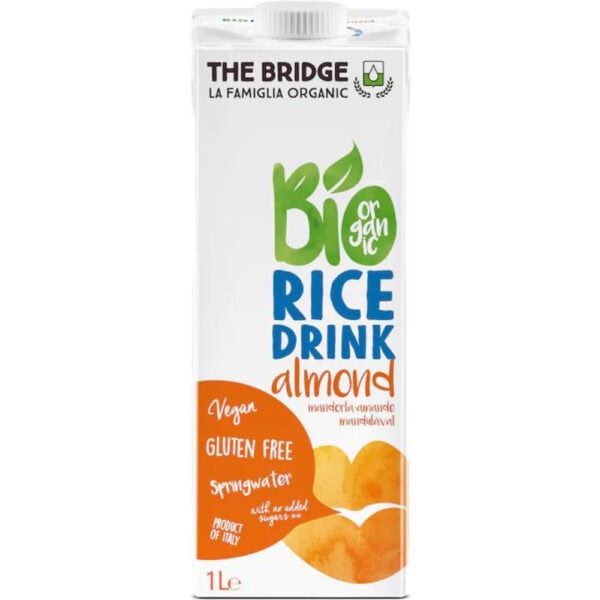 Bautura Ecologica din Orez cu Migdale, 1000 ml, The Bridge