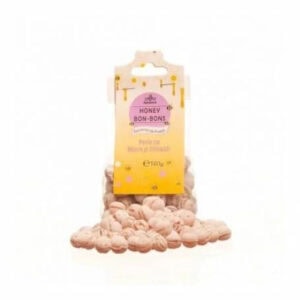 Bomboane Perle cu Miere si Ghimbir, 100 g, Apidava