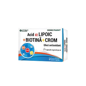cosmopharm-acid-alfa-lipoic-cu-biotina-si-crom-30-capsule-o36492-farmacia-morpheus COSMOPHARM Acid Alfa Lipoic cu Biotina si Crom, 30 Capsule