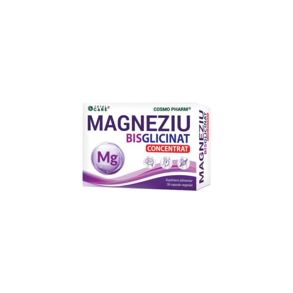 COSMOPHARM Magneziu Bisglycinat, 30 Capsule
