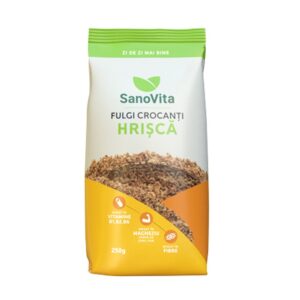 Crispy Fulgi de Hrisca, 250 g, SanoVita