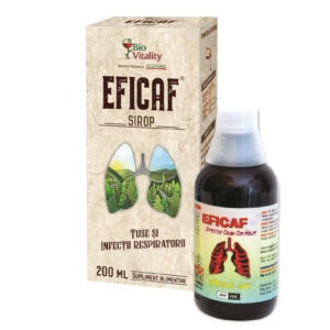 Eficaf R Sirop Tuse si Infectii Respiratorii, 200 ml, BioVitality