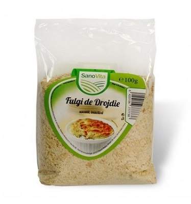 Fulgi de Drojdie Inactiva, 100 g, SanoVita