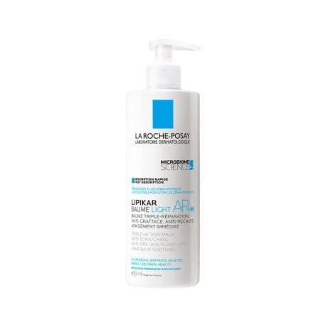 LA ROCHE-POSAY Lipikar Baume Light AP+M Balsam cu Tripla Actiune, 400 ml