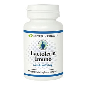 Lactoferin Imuno, 30 Comprimate, Dacia Plant