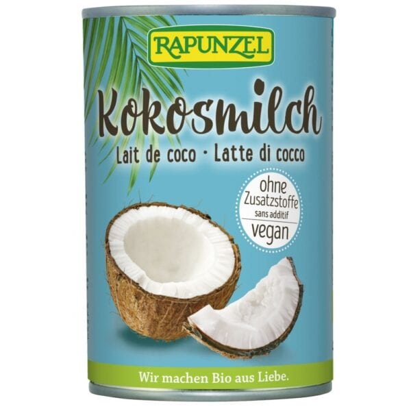 Lapte de Cocos Bio, 400 ml, Rapunzel