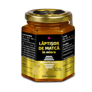 Laptisor de Matca in Miere 30%, 225 g, Apicol Science