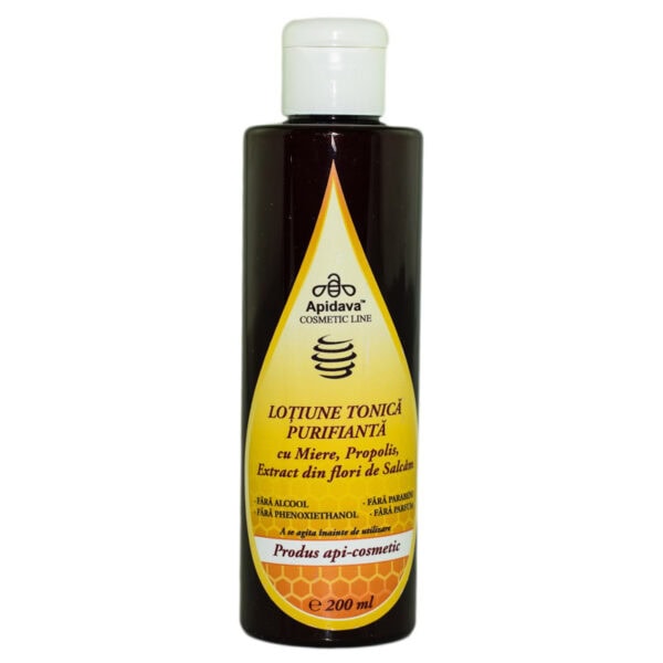 Lotiune Tonica Purifianta, 200 ml, Apidava