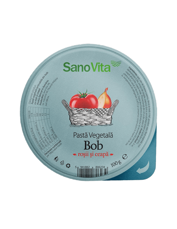 pasta-vegetala-din-bob-rosii-ceapa-100g-sanovita-o23242-farmacia-morpheus Pasta Vegetala din Bob cu Rosii si Ceapa, 100 g, SanoVita